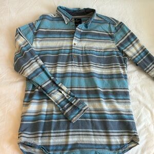 MENS AMERICAN EAGLE LARGE TALL LONG SLEEVE BUTTON DOWN